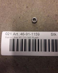 Self-locking counter nut M 5 SST DIN985